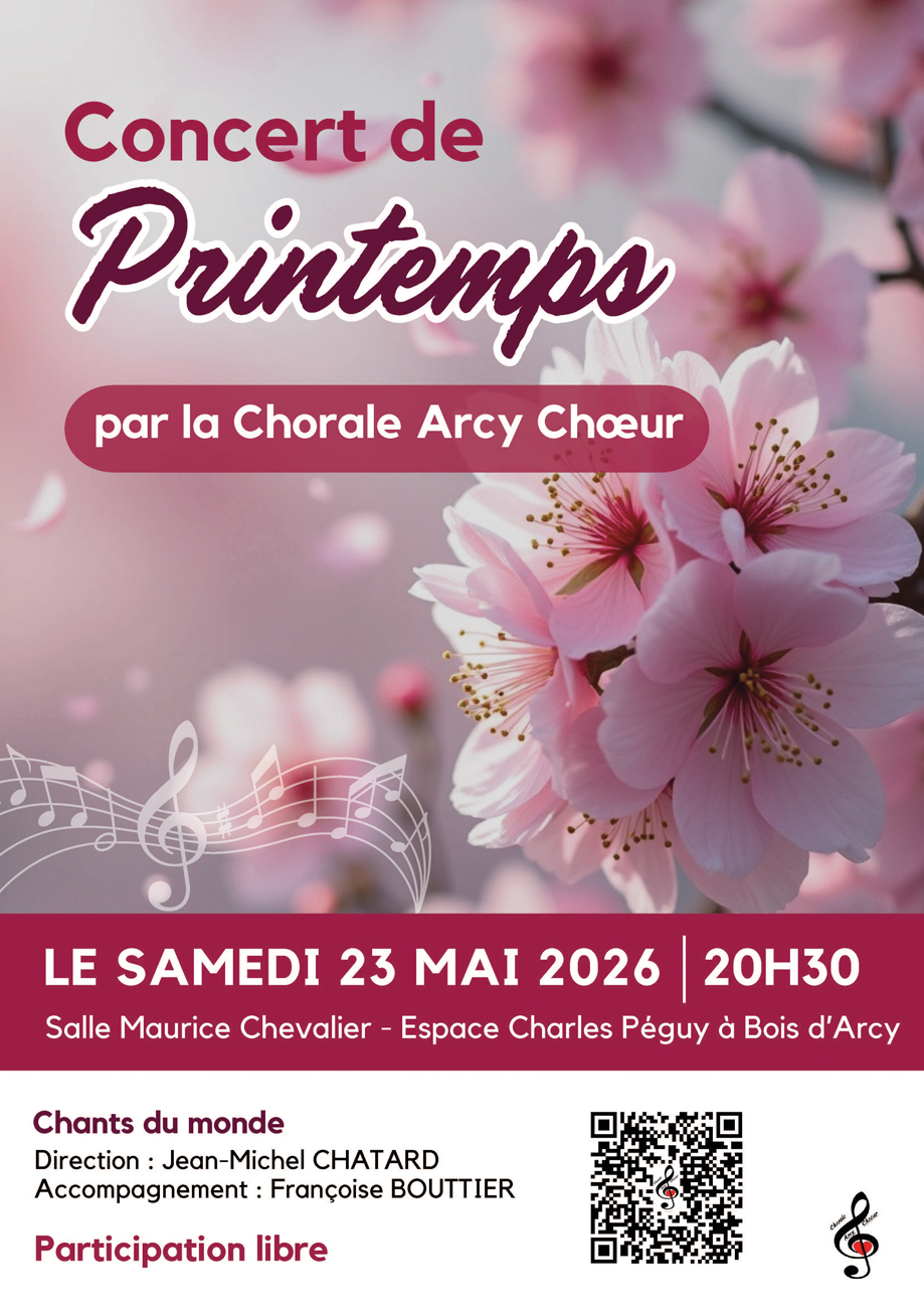 Concert de printemps – Arcy Chœur